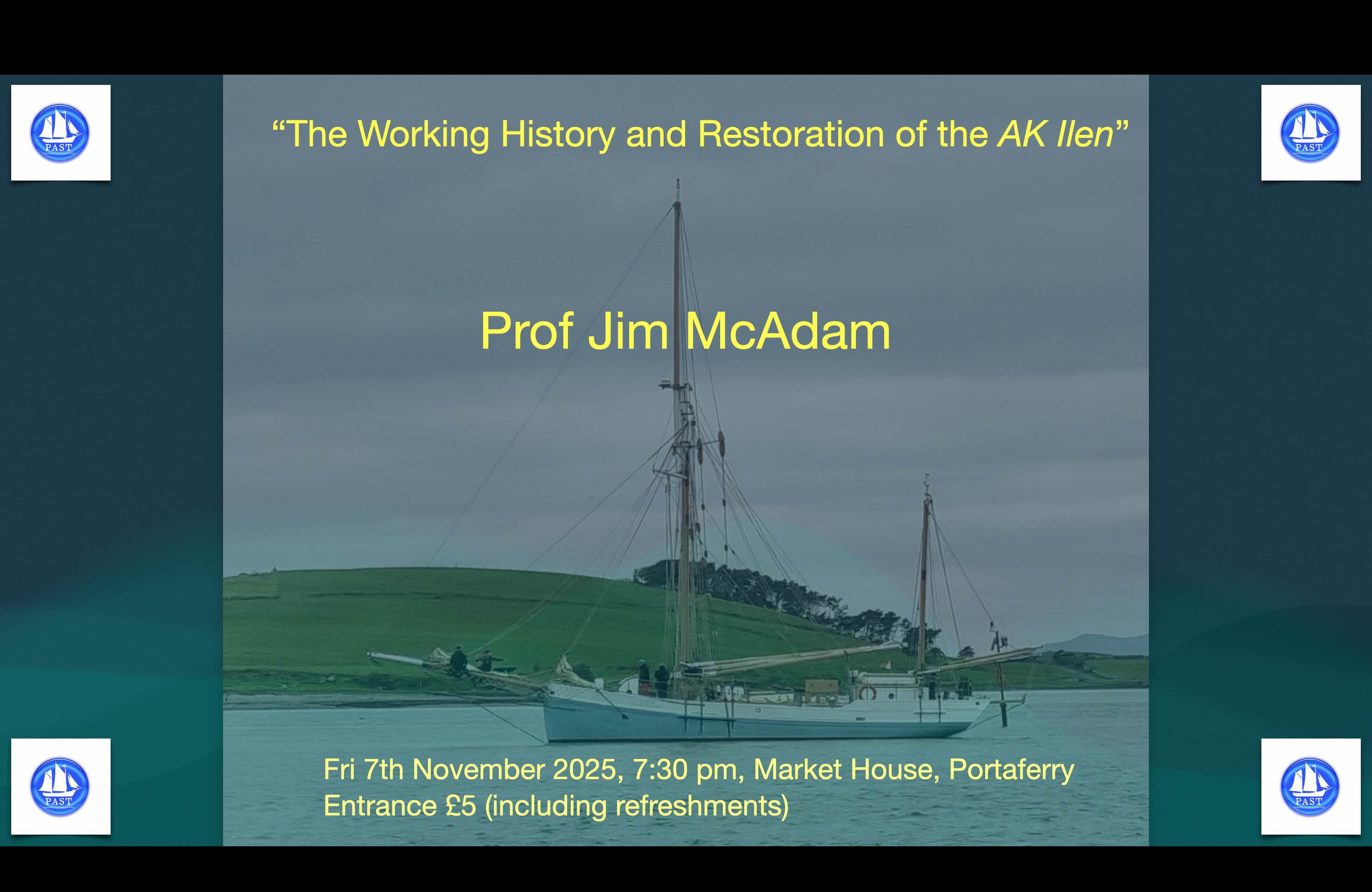 Prof Jim McAdam talk