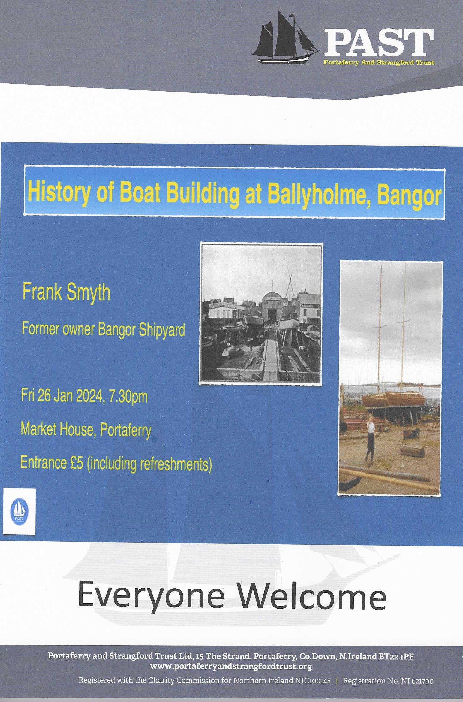 Event: Talk - History of Boat Building at Ballyholme Bangor